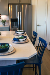 table setting for a dinner