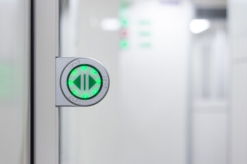 Automatic train door