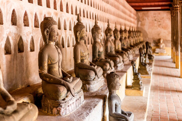 Old buddhist statues