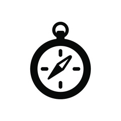 Travel compass icon