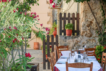 Chania Town and Port in Crete Greece
