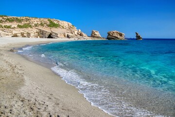 Triopetra Three Stone Beach Rethymno Crete
