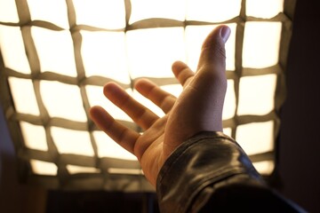 mão na luz 