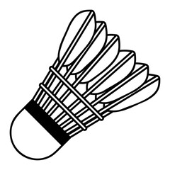 バドミントンのシャトル