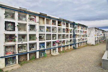 The old cemetery in Punta Arenas, Patagonia, Chile