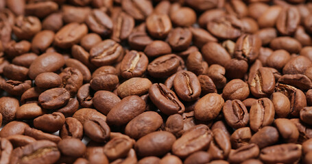 Group of the Roasted coffee bean