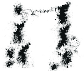 Spots. A background of black spots or blots.