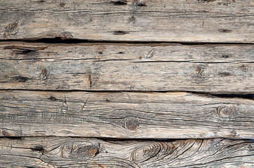 old rustic wooden planks horizontal