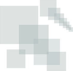 Gray squares with gradient effect, modern cover design. Background and texture of black geometric shapes.