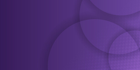 Modern purple violet and white abstract 3d circle background. modern abstract purple gaming background. Modern geometrical abstract background - circles. Business or technology presentation design