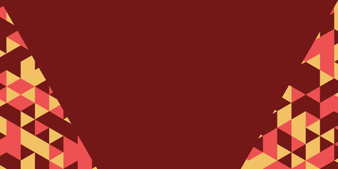 Abstract red orange yellow background. Old vector seamless pattern with paper texture. Abstract background. Vector background. Vintage pattern. Retro pattern