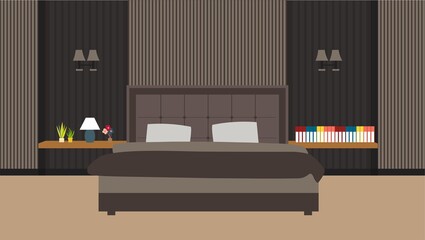 interior of a bedroom