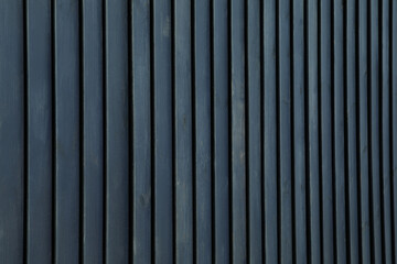 Obraz premium Dark blue wooden background, space for text