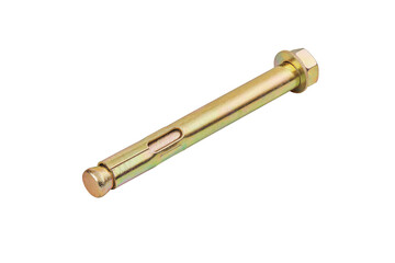 Metal anchor bolt, photo stacking, cut out