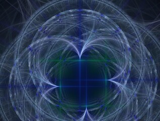 Imaginatory fractal background Image