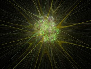 Fototapeta premium Imaginatory fractal background Image