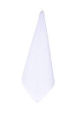 White kitchen towel  isolated on white background.Cooking and cleaning mock up for design.