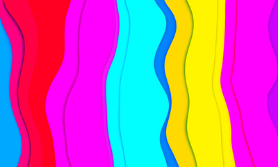 Distorted lines abstract background.