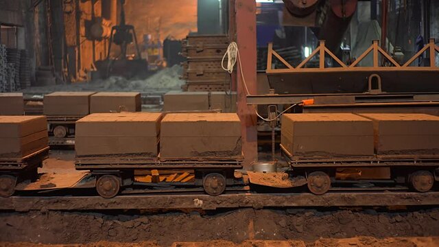 aluminum foundry products.Metallurgy is a heavy industry