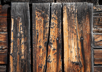 Detail Barn Wood Vertical Texture