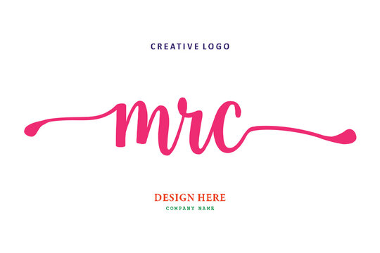 MRC lettering logo is simple, easy to understand and authoritative