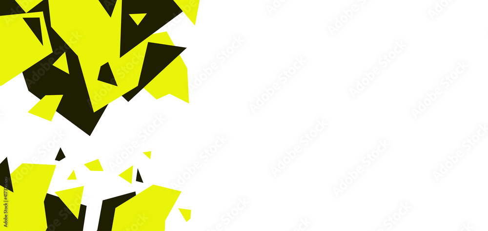 Poster abstract tech background with simple object.