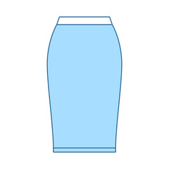 Business Pencil Skirt Icon