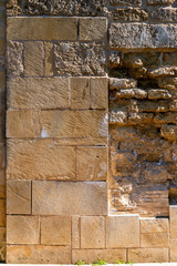 Mur en pierre, Cordoue, Espagne