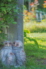 ガーデニング用品　ふくろう