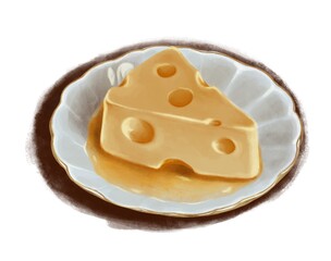 cheesecake form Tom and Jerry cheese