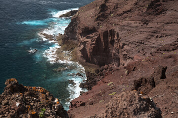 Gran Canaria, landscape of Sardina del Norte area in Galdar municipality