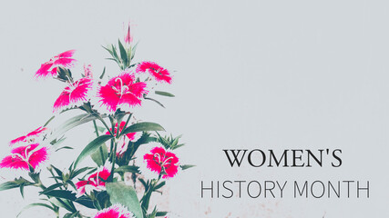 March is Women's history month 