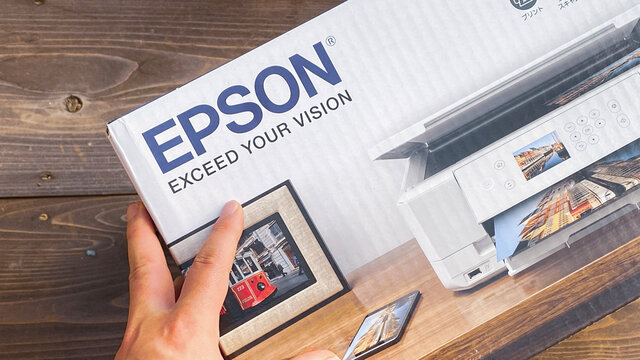 エプソンの家庭用プリンターを購入。EPSON EP-812A。リモートワーク/おこもり消費。スキャナー/コピー機。2021年2月撮影/日本