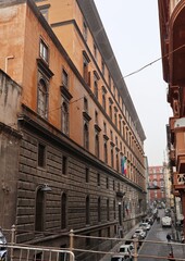 Napoli - Archivio di Stato da Via Arte della Lana