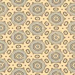 Seamless colorful floral pattern, color paper, artistic pattern illustration
