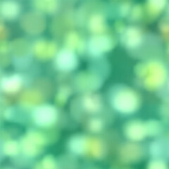 Seamless vector glow bokeh spray background. Vibrant colorful blurred square pattern with glitter particles with depth of field effect