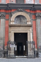 Napoli - Entrata della Chiesa di Sant'Angelo a Nilo