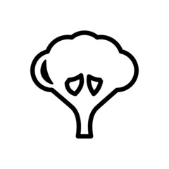 illustration of a vegetables icon