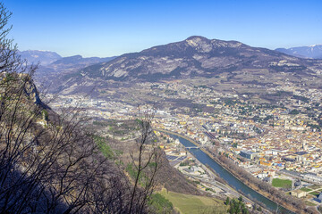 Trento dall'alto