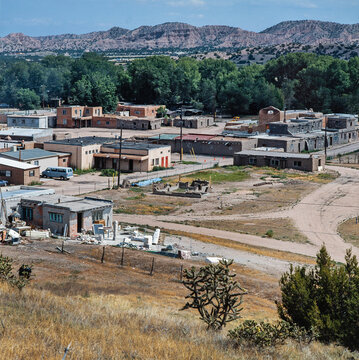 Tesuque Pueblo Indian Community  Santa Fe County, New Mexico, United States. Indian Culture. Indian Reserve. 