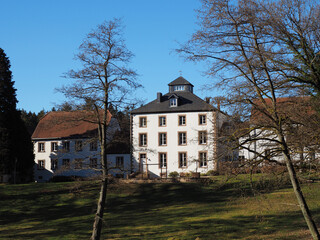 Landschaftspark und Hofgut Imsbach Lapointe im Saarland bei Theley