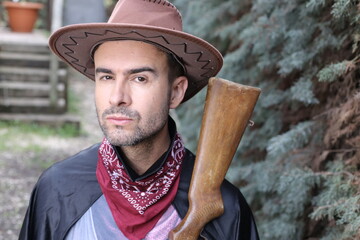 Bandit in the far west 