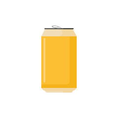 Flat design can drink vector graphics