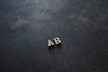 initial name of the letter AB