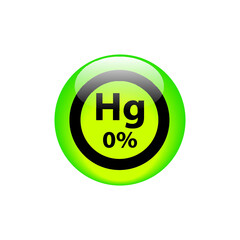 non mercury icon logo