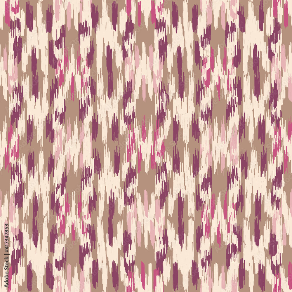 Poster seamless abstract pattern in doodle style with the image of colorful strokes.