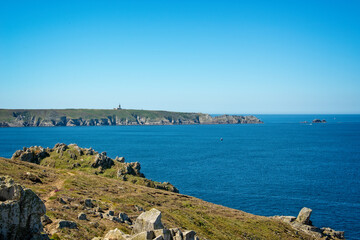 The atlantic coast at the Pointe du Raz in Cap Sizun, in Finistère, Britanny, France