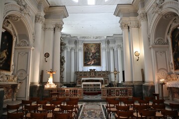 Napoli - Interno della Chiesa di Sant'Angelo a Nilo