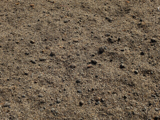 texture of fertilizer and soil on the ground