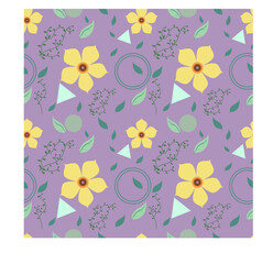 Stylish print for textile design, decoration, paper, cover, fabric, interior decor and other users.